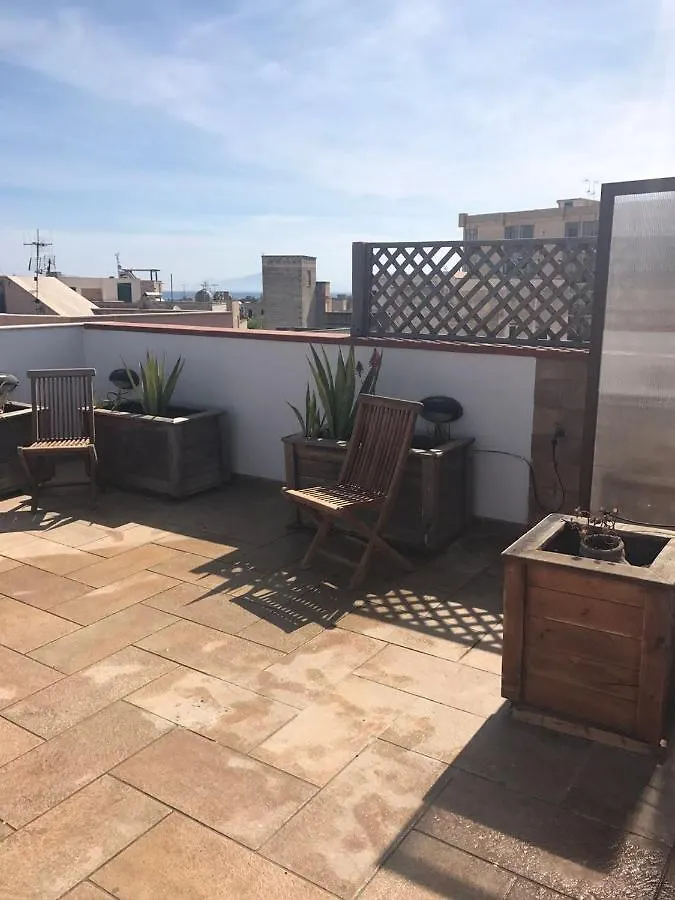 Favignana Margothouse White Blue Arancio Apartment