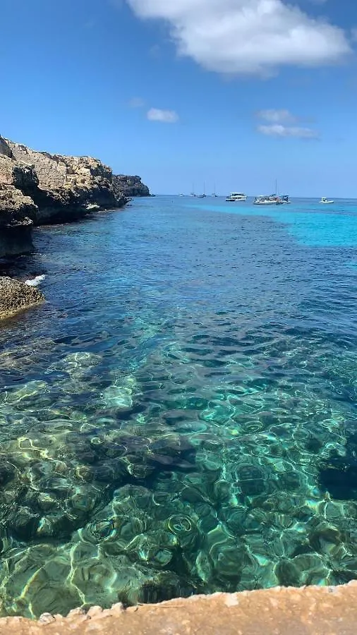 Favignana Margothouse White Blue Arancio Apartment