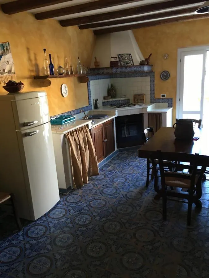 Favignana Margothouse White Blue Arancio Apartment