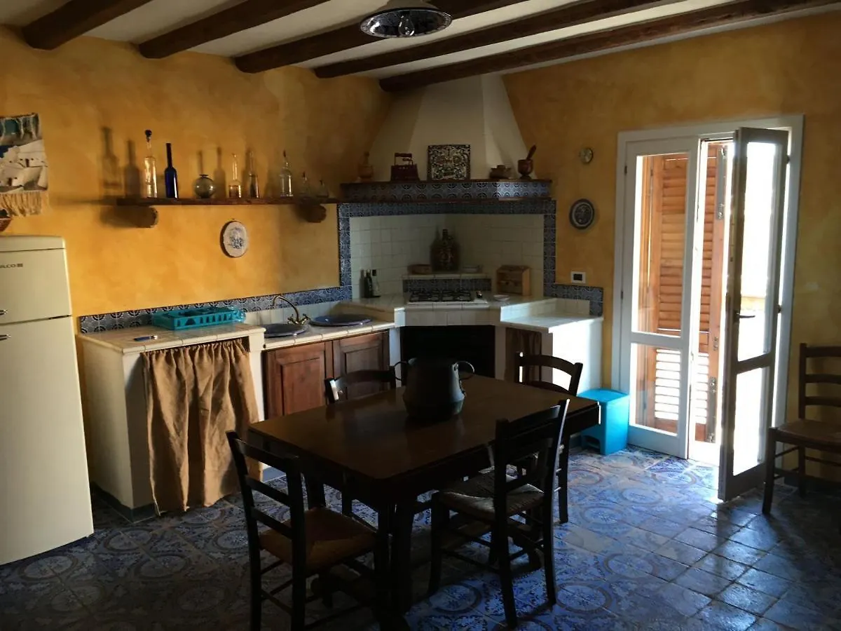 Favignana Margothouse White Blue Arancio Apartment Italy