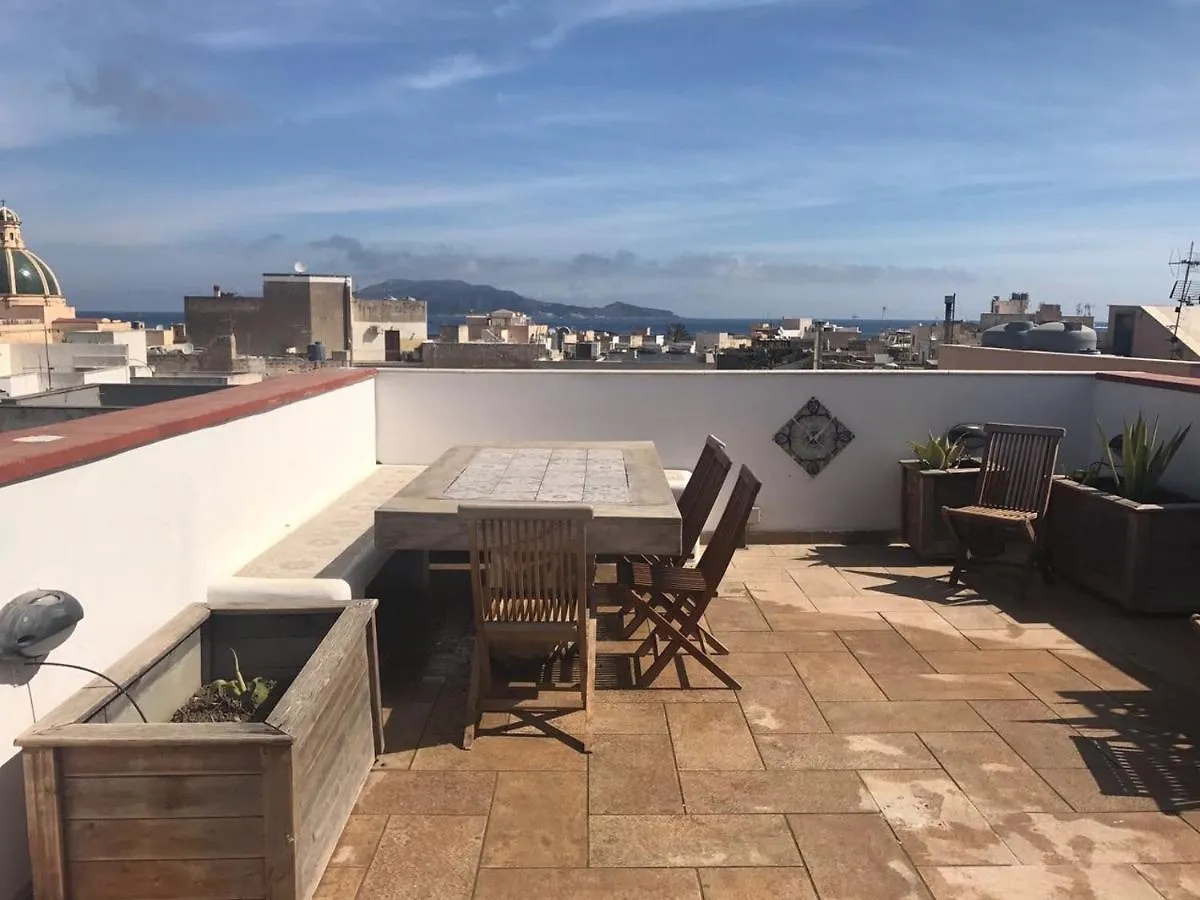 Favignana Margothouse White Blue Arancio Apartment